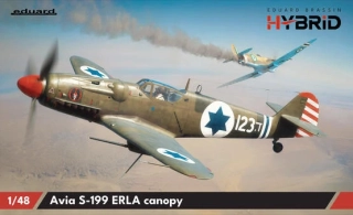 1/48 Avia S-199 ERLA překryt kokpitu