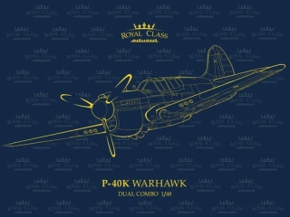 1/48 P-40K Warhawk DUAL COMBO (ROYAL CLASS)***